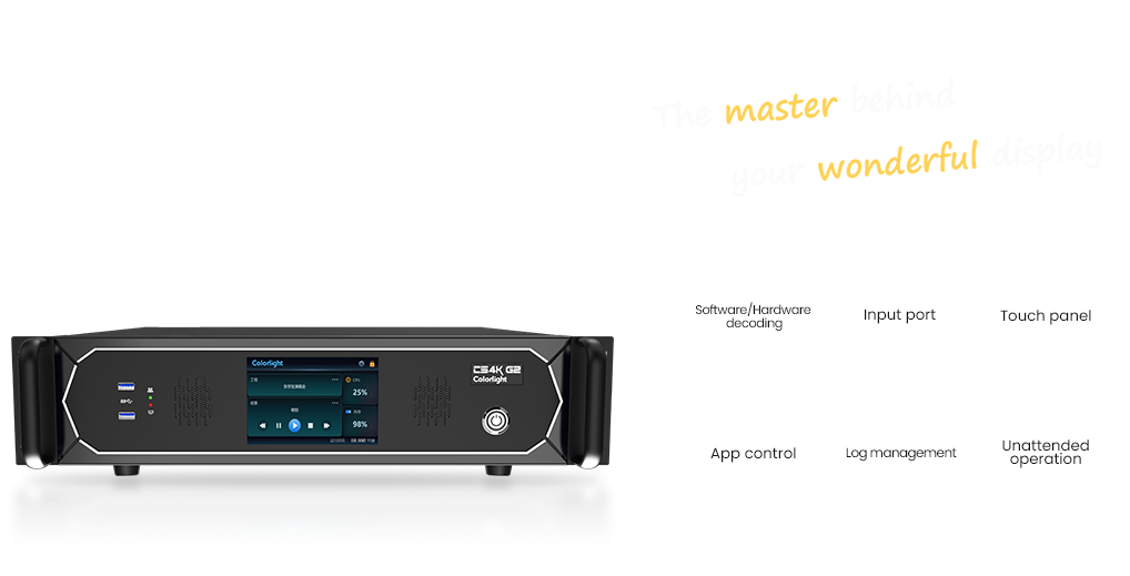 Colorlight CS4K G2 Media Server