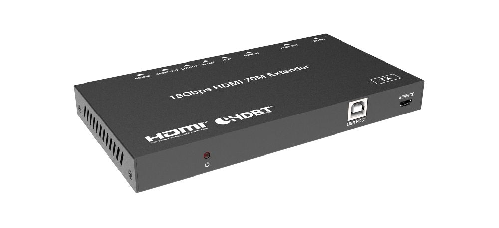 MEPX-EHB70U 4K60 HDBaseT Extender (70m/USB) — MEGRA MATRIX