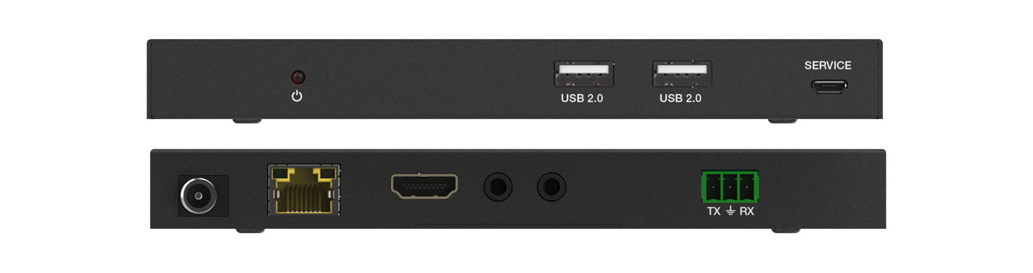 MEPX-EHB70U 4K60 HDBaseT Extender (70m/USB) — MEGRA MATRIX