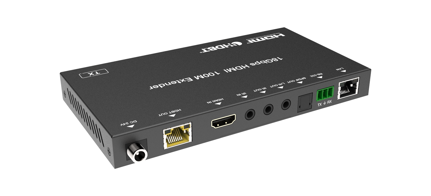 MEPX-EHB100AE 4K60 HDBaseT Extender (100m/ARC) — MEGRA MATRIX