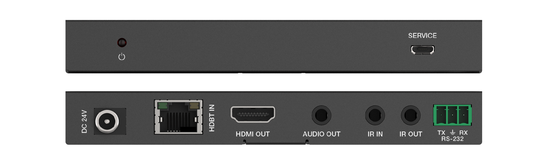 MEPX-EHB150CG HDBaseT Extender (150m/Audio) — MEGRA MATRIX