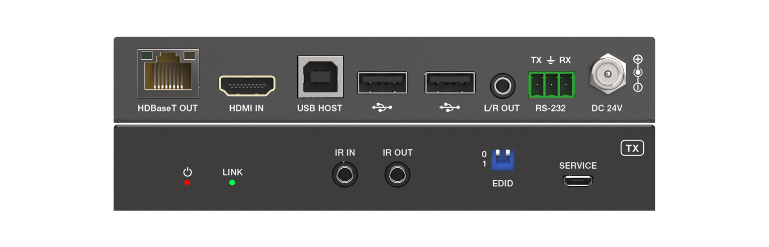 MEPX-EHB70U3K 4K60 HDBaseT 3.0 Extender (70m/USB) — MEGRA MATRIX