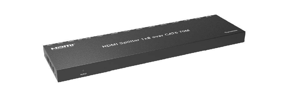 MSPL-SP918C70 1x8 4K CAT Splitter (70m) — MEGRA MATRIX