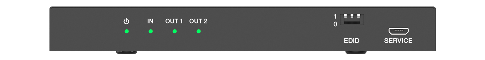 MSPL-SPC12A 1x2 8K HDMI Splitter (Audio Breakout) — MEGRA MATRIX