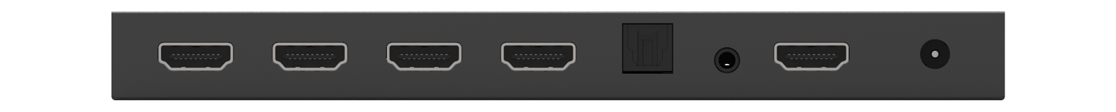 MSPL-B14SA 1x4 4K60 HDMI Splitter (4K to 2K/Audio Breakout) — MEGRA MATRIX