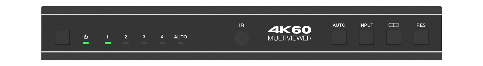 MSPX-SWB41MV 4x1 4K60 HDMI Multiview Switcher — MEGRA MATRIX
