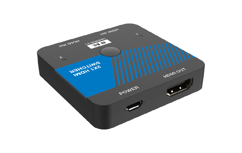 MSPX-SWC21 2x1 8K HDMI Switcher — MEGRA MATRIX