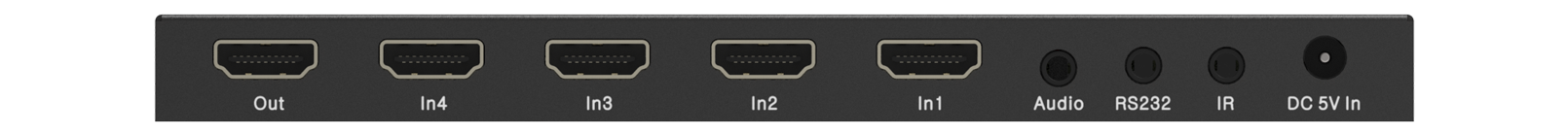 MSPX-B41A 4x1 4K60 HDMI Switcher — MEGRA MATRIX