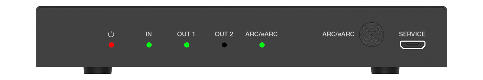 MCVT-SWB11A 4K60 HDMI ARC/eARC Audio Processor — MEGRA MATRIX