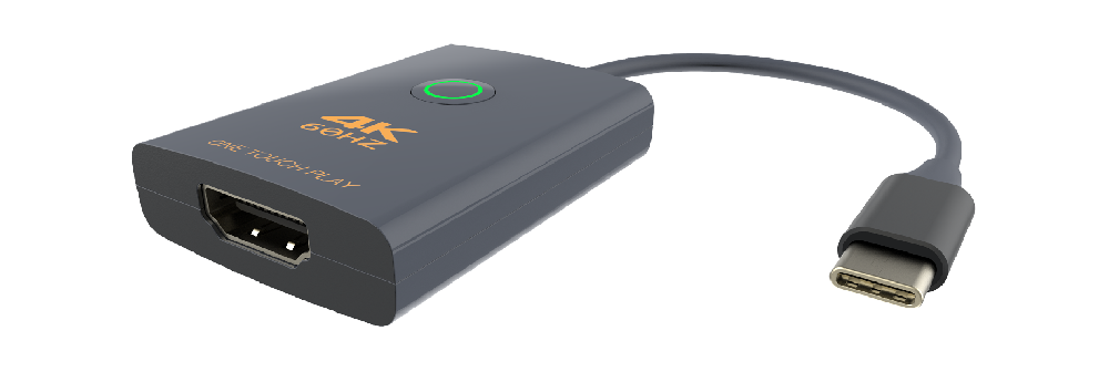MCVT-UCH1 One-Key-Display USB-C to HDMI Adapter — MEGRA MATRIX