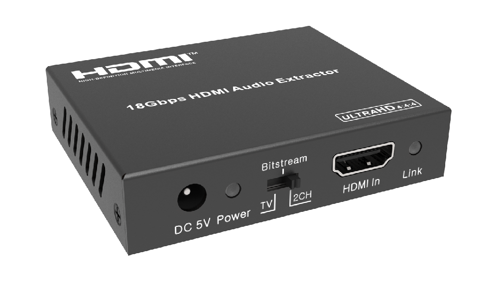 MCVT-MB01 4K60 HDMI Audio Extractor — MEGRA MATRIX