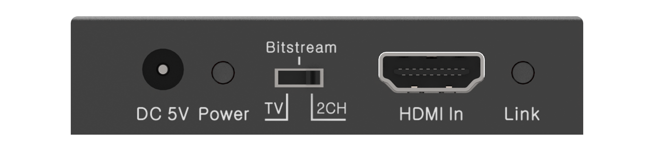 MCVT-MB01 4K60 HDMI Audio Extractor — MEGRA MATRIX