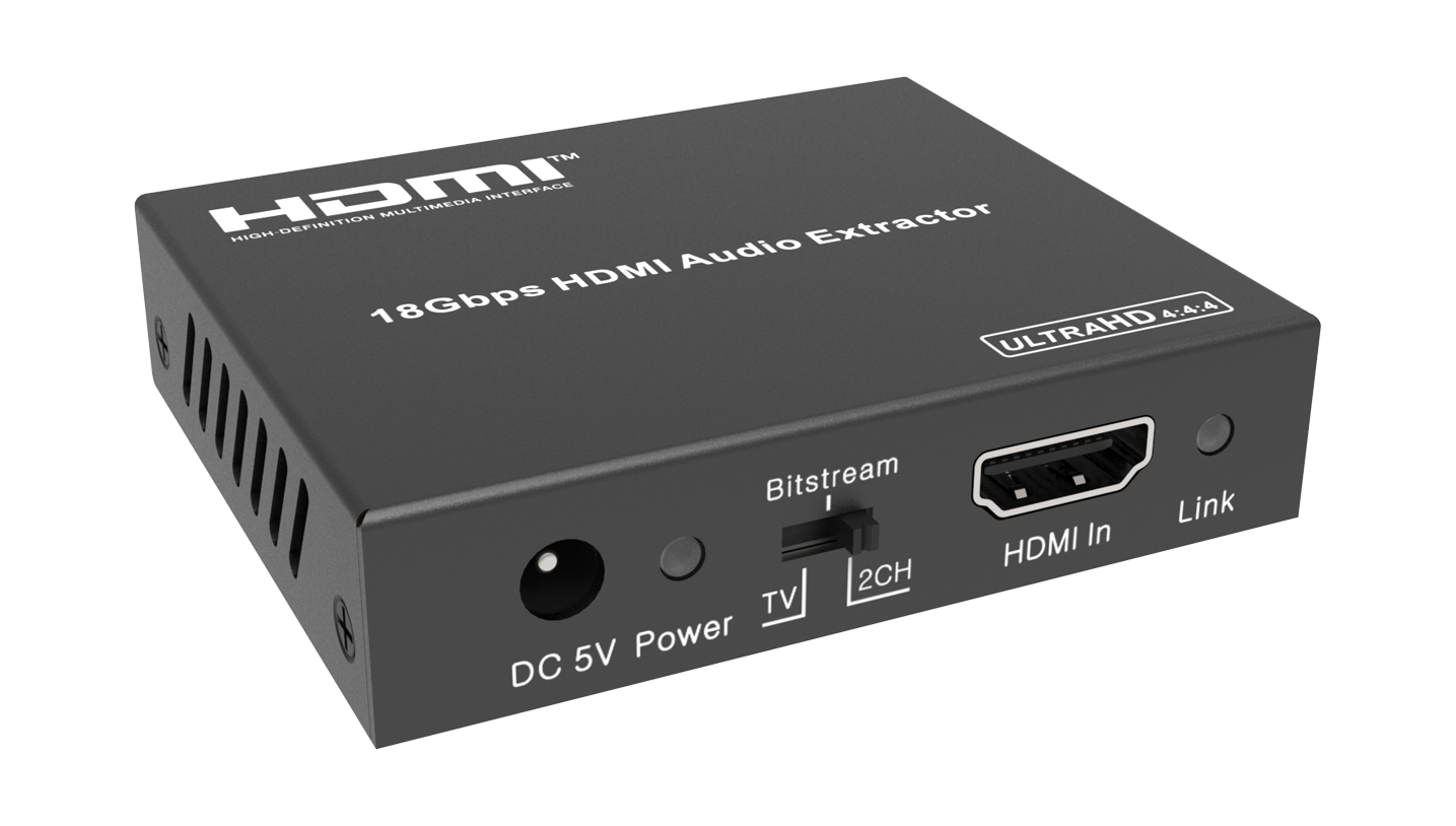 MCVT-MB01 4K60 HDMI Audio Extractor — MEGRA MATRIX