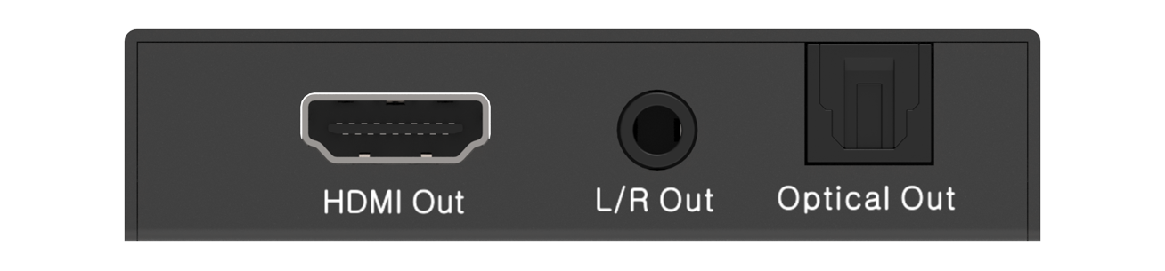 MCVT-MB01 4K60 HDMI Audio Extractor — MEGRA MATRIX