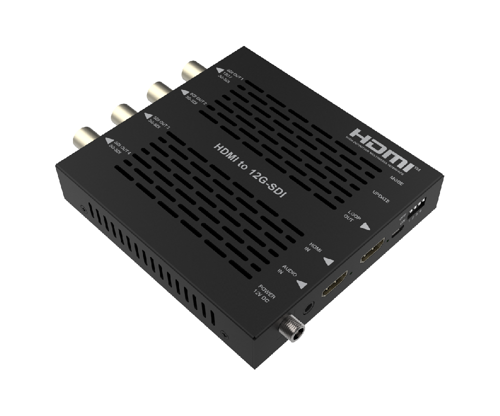 MCVT-HS12 HDMI to 12G-SDI Converter — MEGRA MATRIX