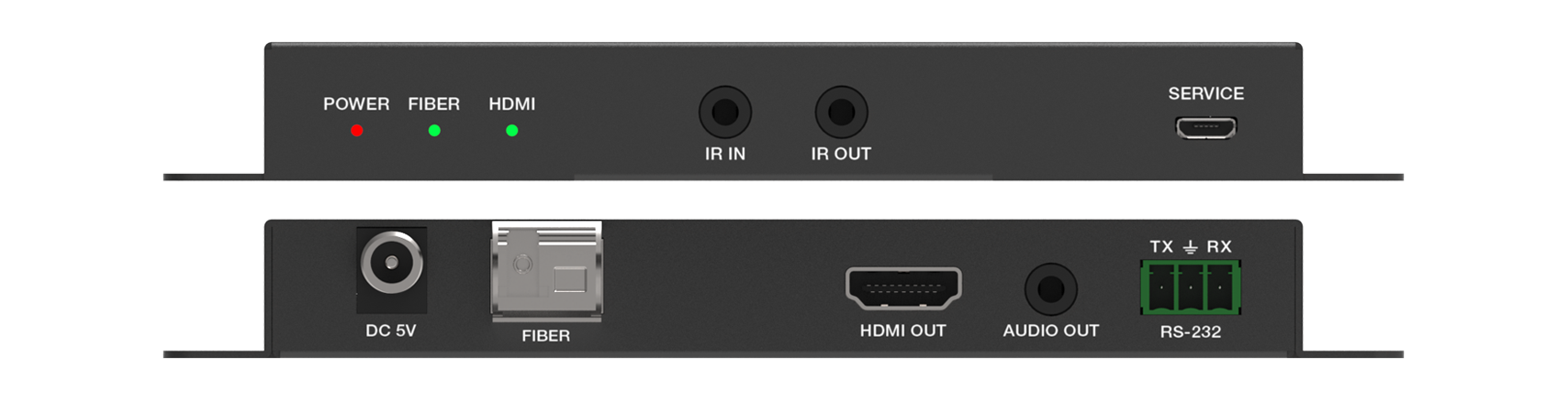 MEPX-EDF10K HDMI Fiber Extender (10Km) — MEGRA MATRIX