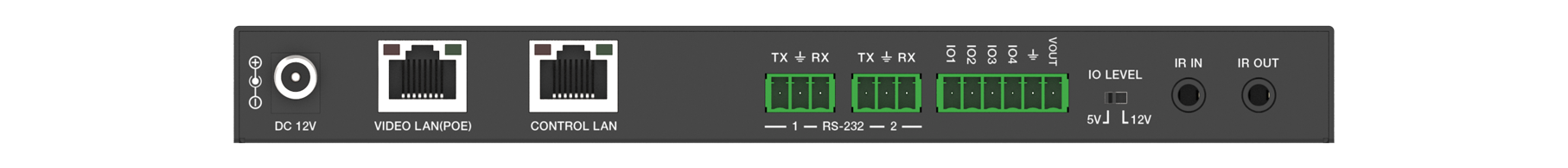 MAIP-CTL500H 4K60 H.265 Control Box — MEGRA MATRIX