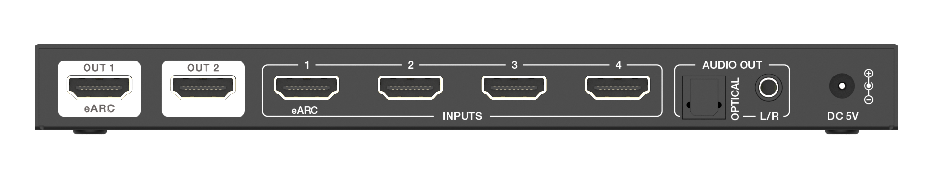 MMPX-MXC42A 4x2 8K HDMI Matrix — MEGRA MATRIX