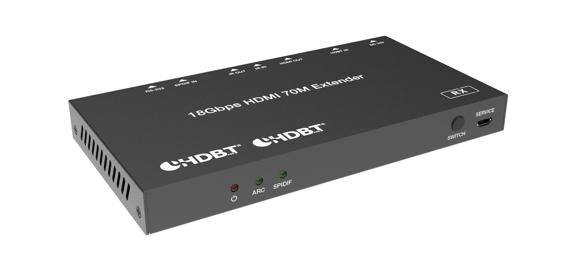 MEPX-EHB70A 4K60 HDBaseT Extender (70m/ARC) — MEGRA MATRIX