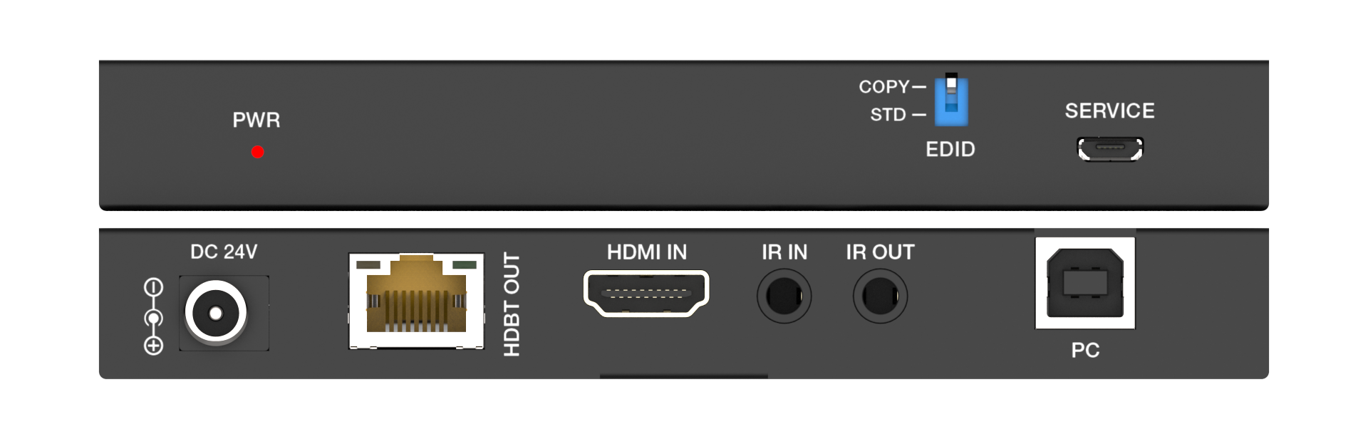 MEPX-EHB150SK 4K60 HDBaseT KVM Extender (150m) — MEGRA MATRIX