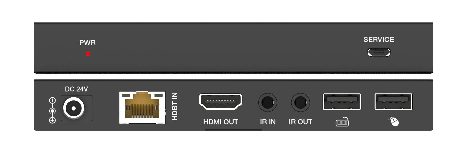 MEPX-EHB150SK 4K60 HDBaseT KVM Extender (150m) — MEGRA MATRIX