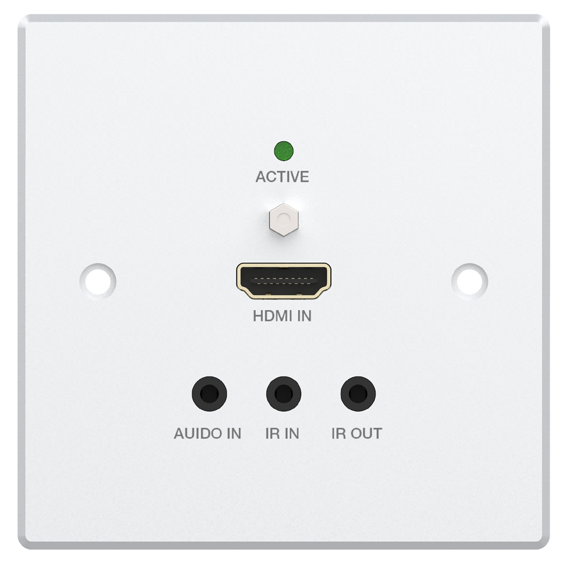MEPX-WPB70HCN 4K60 HDBaseT Wall Plate (70m/CN-UK-1GANG) — MEGRA MATRIX