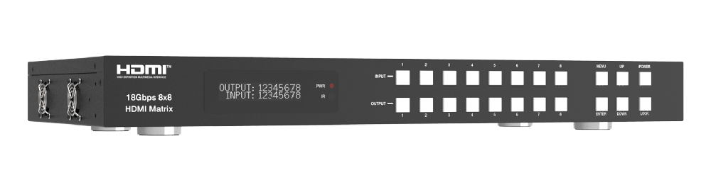 MMPX-MXB88DA 8x8 HDMI Matrix — MEGRA MATRIX