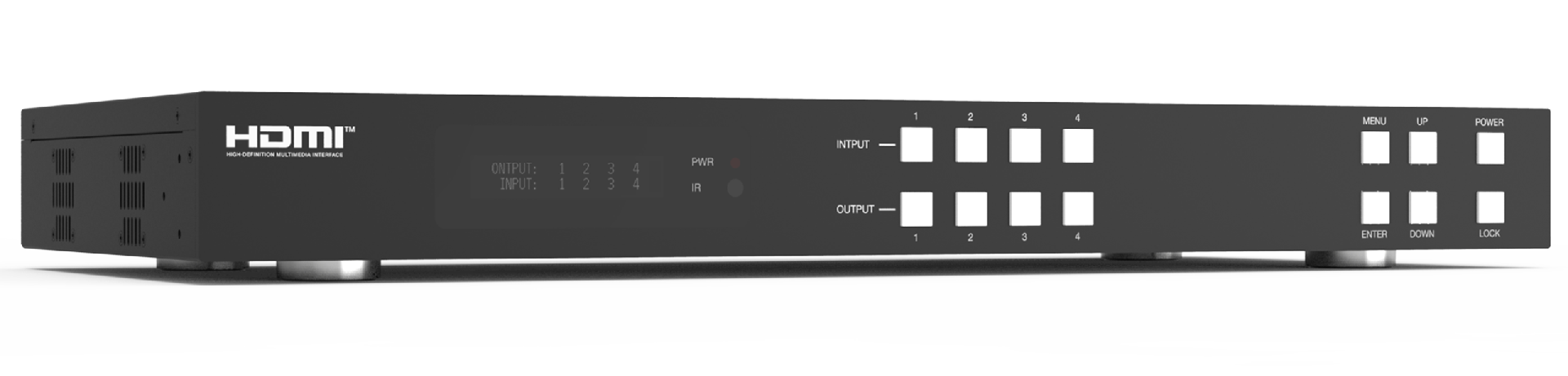 MMPX-MXC44A 4x4 8K HDMI Matrix — MEGRA MATRIX