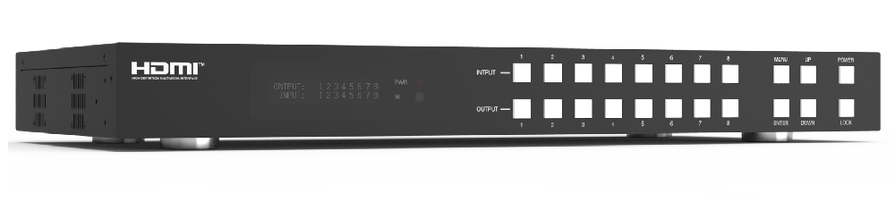 MMPX-MXC88A 8x8 8K HDMI Matrix — MEGRA MATRIX