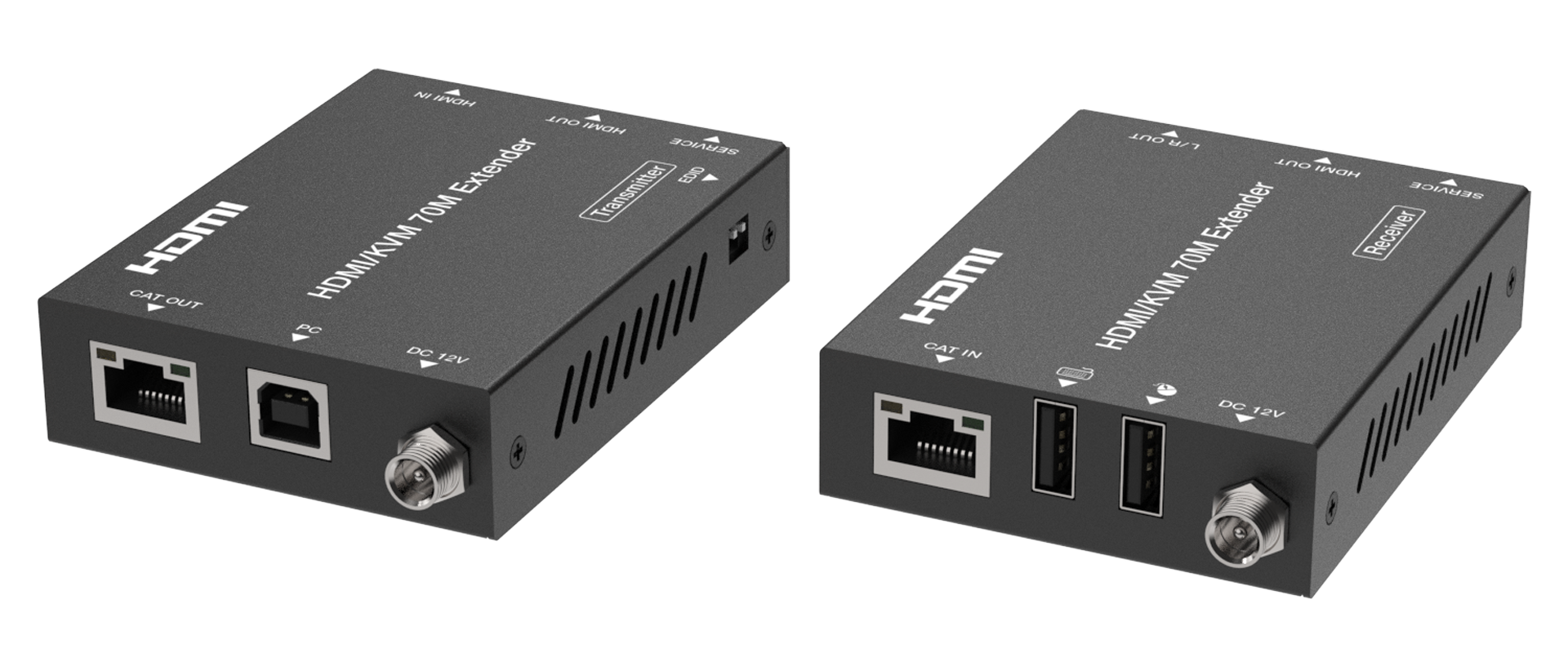 MEPX-EDB70SK 4K60 HDMI KVM Extender (70m) — MEGRA MATRIX