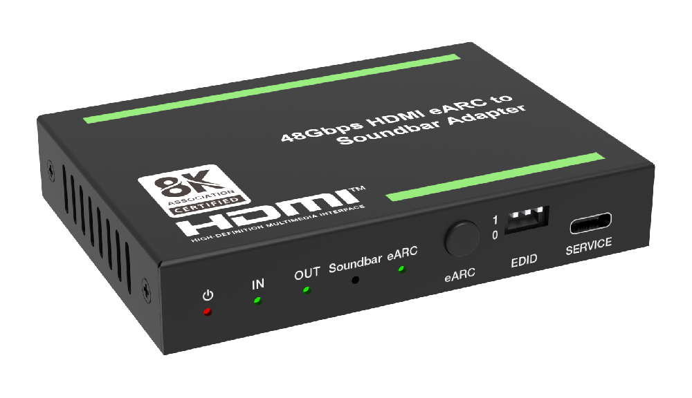 MCVT-MC03 8K60 HDMI eARC Audio to Soundbar Adapter — MEGRA MATRIX