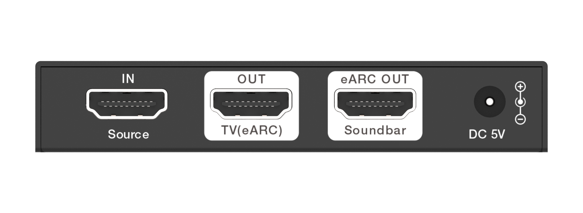 MCVT-MC03 8K60 HDMI eARC Audio to Soundbar Adapter — MEGRA MATRIX