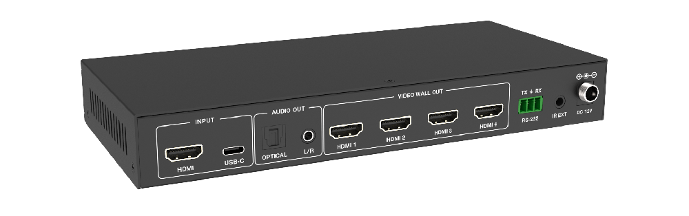 MMPX-TWB14 1x4 Video Wall Controller — MEGRA MATRIX