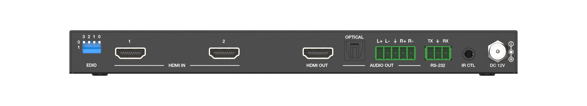 MSPX-SWC21AP 8K HDMI 2x1 Switcher — MEGRA MATRIX