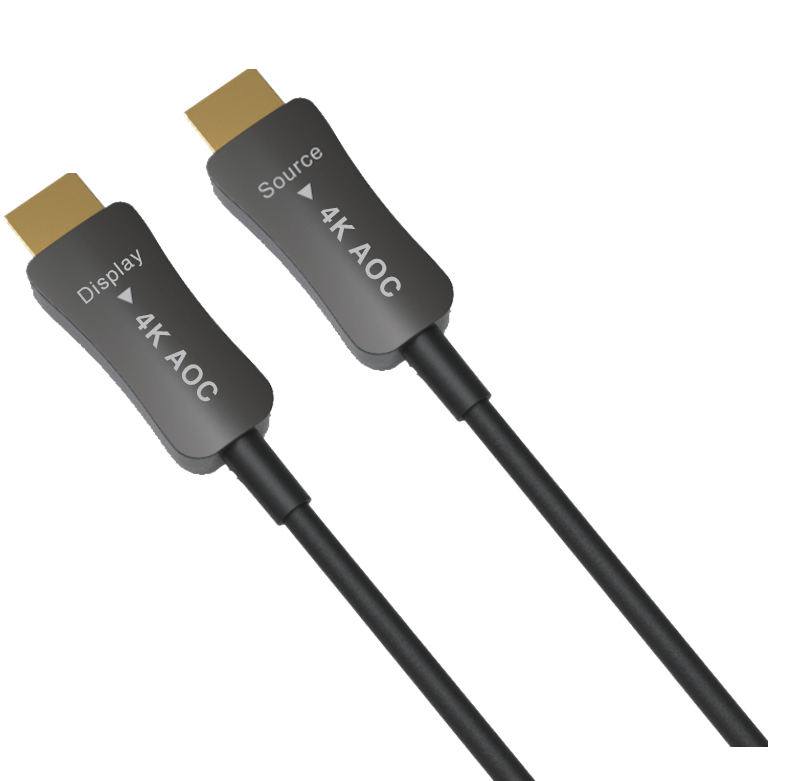 MAOC-HD20 HDMI AOC Hybrid Fiber Optic Cable 4K60, 5-100m — MEGRA MATRIX